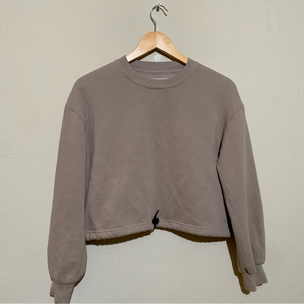 SuperSoft Cropped Urban Outfitters Sweater Natural Beige Size S